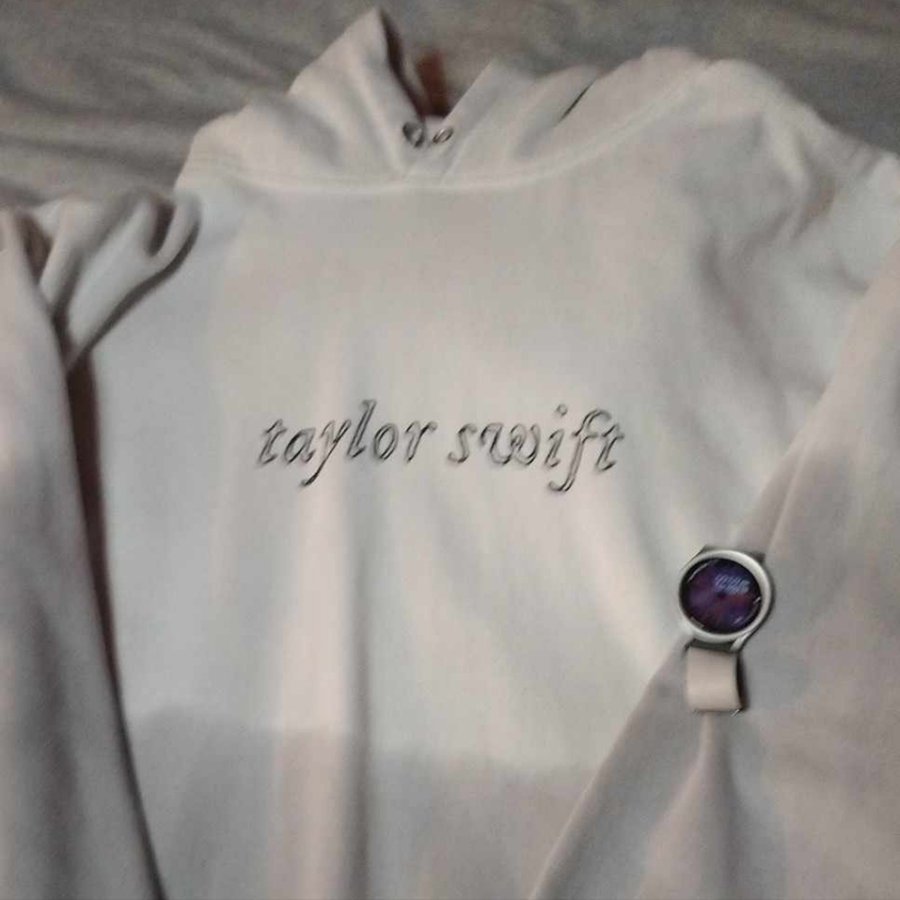 Taylor Swift Folklore "Lost in the Memory" Hooded Sweatshirt, XL